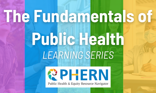 Fundamentals of Public Health Learning Series