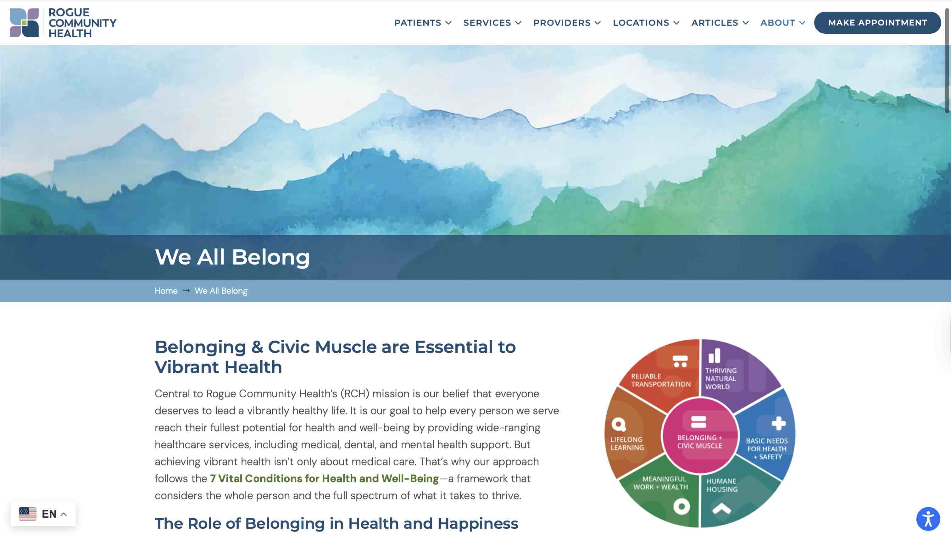 Screenshot of Belonging and Civic Muscle are Essential to Vibrant Health
