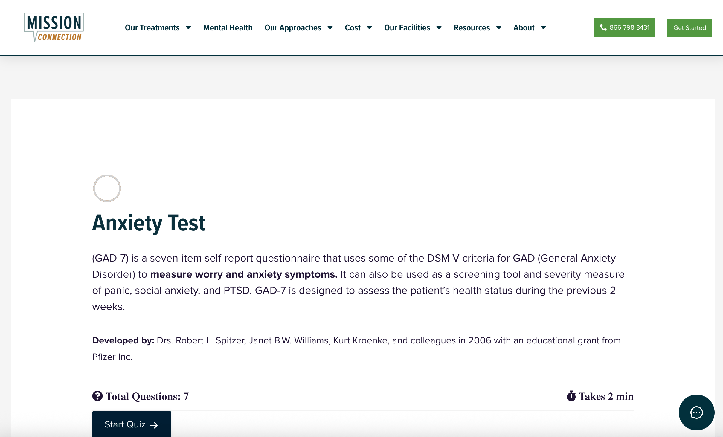 Preview of Anxiety Test (GAD-7)