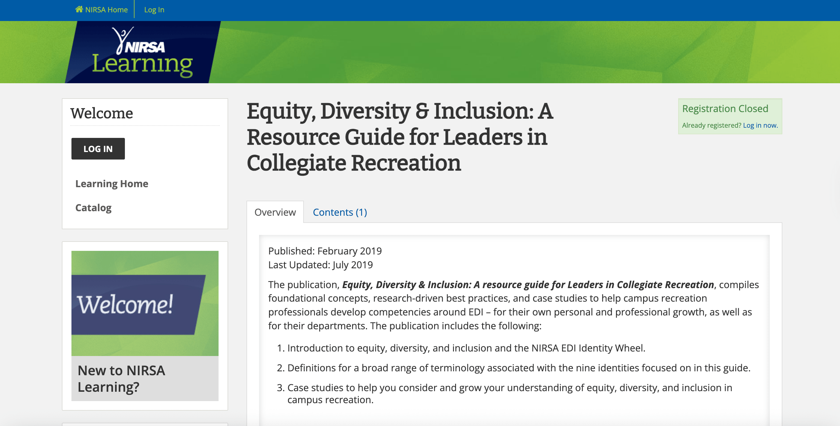 Preview of Equity, Diversity & Inclusion: A Resource Guide for Leaders in Collegiate Recreation