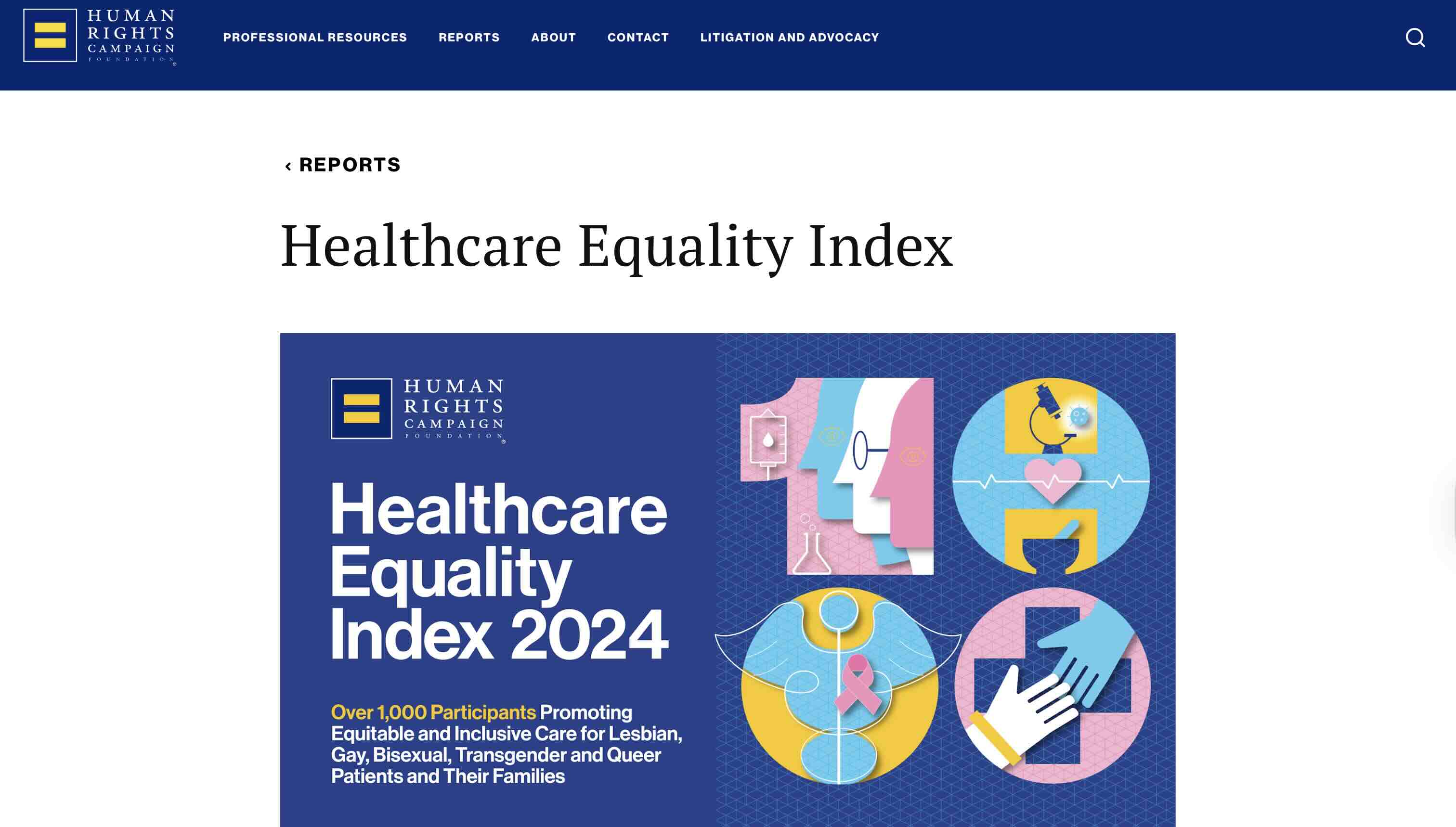 Cover image of Healthcare Equity Index 