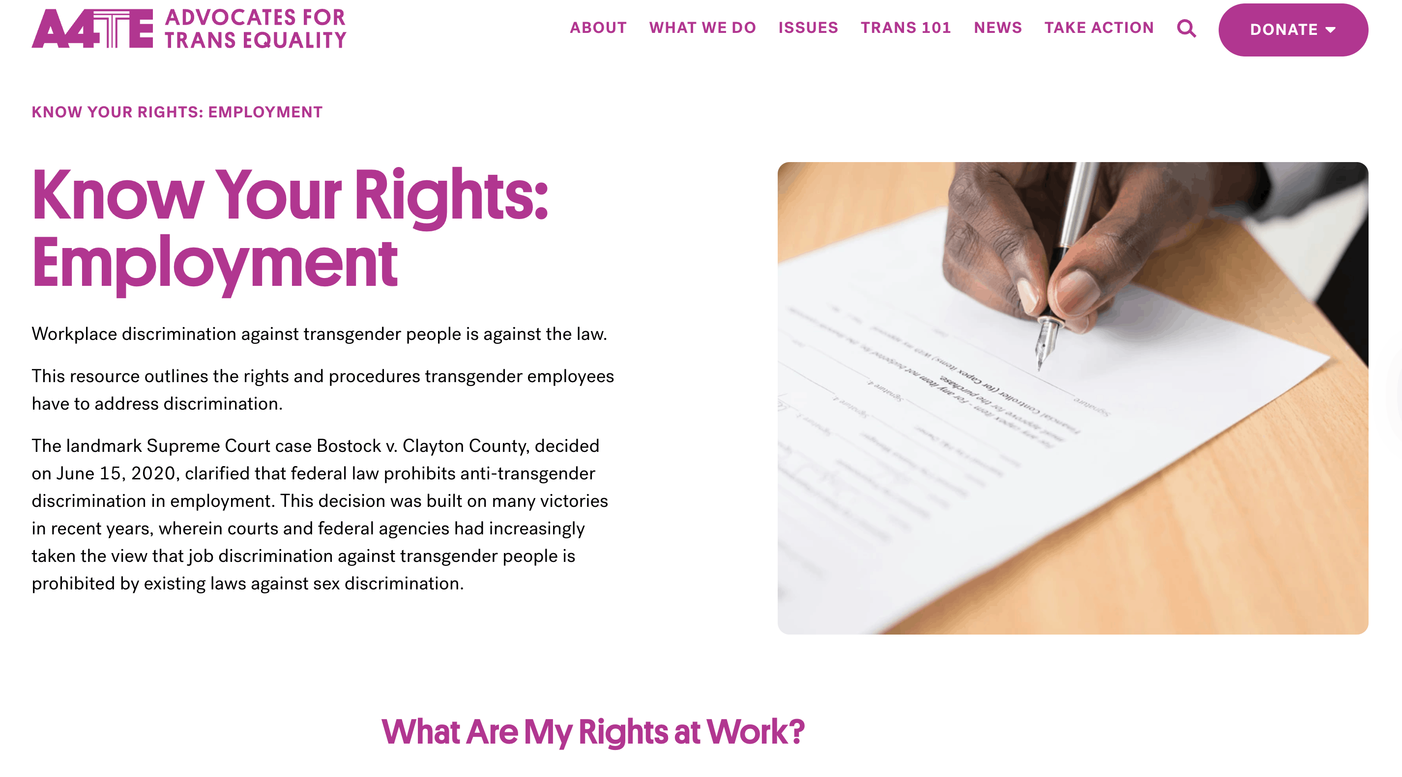 Preview of Know Your Rights: Employment
