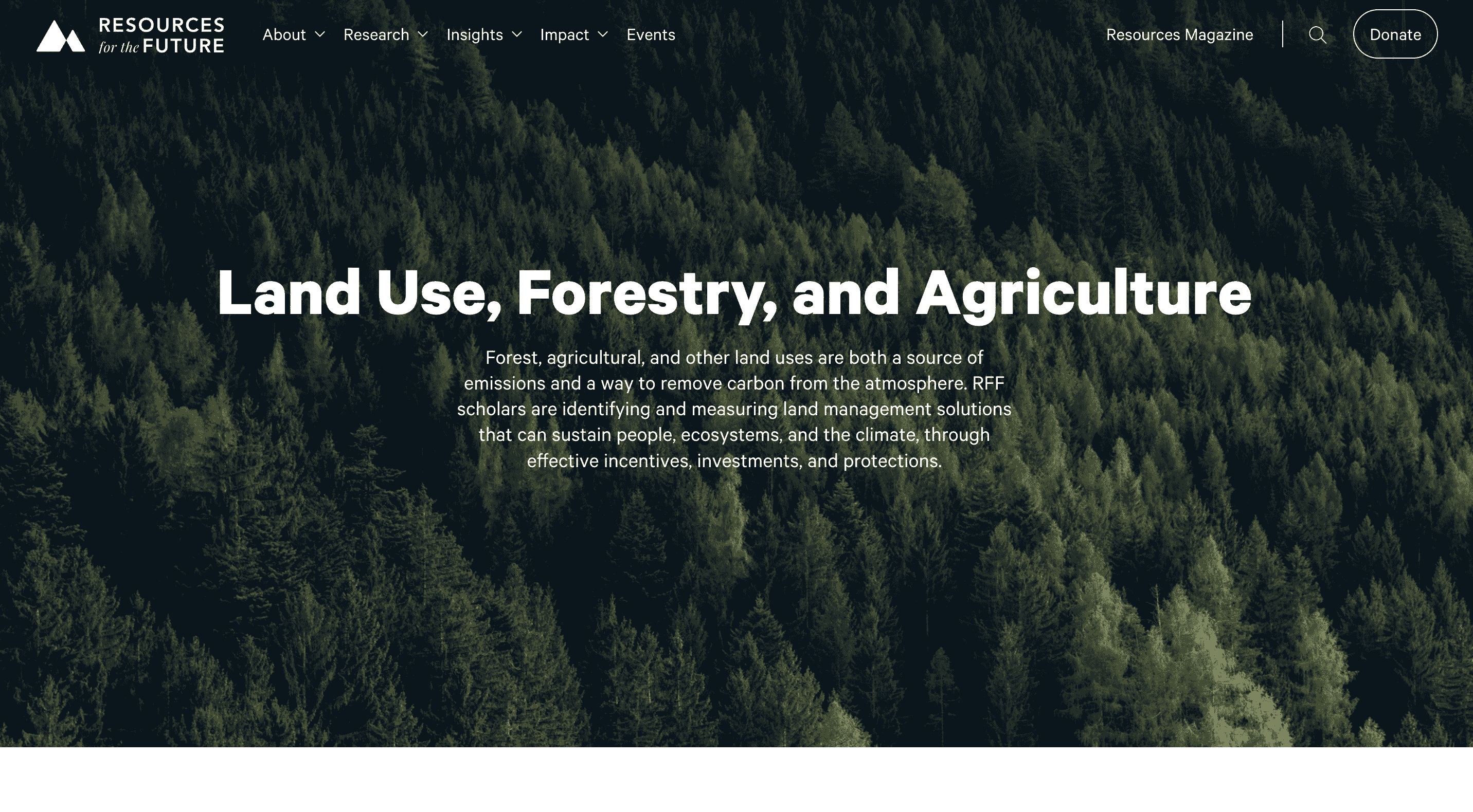Preview of Land Use, Forestry, and Agriculture
