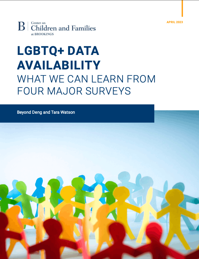 Preview of LGBTQ+ Data Availability: What We Can Learn From Four Major Surveys