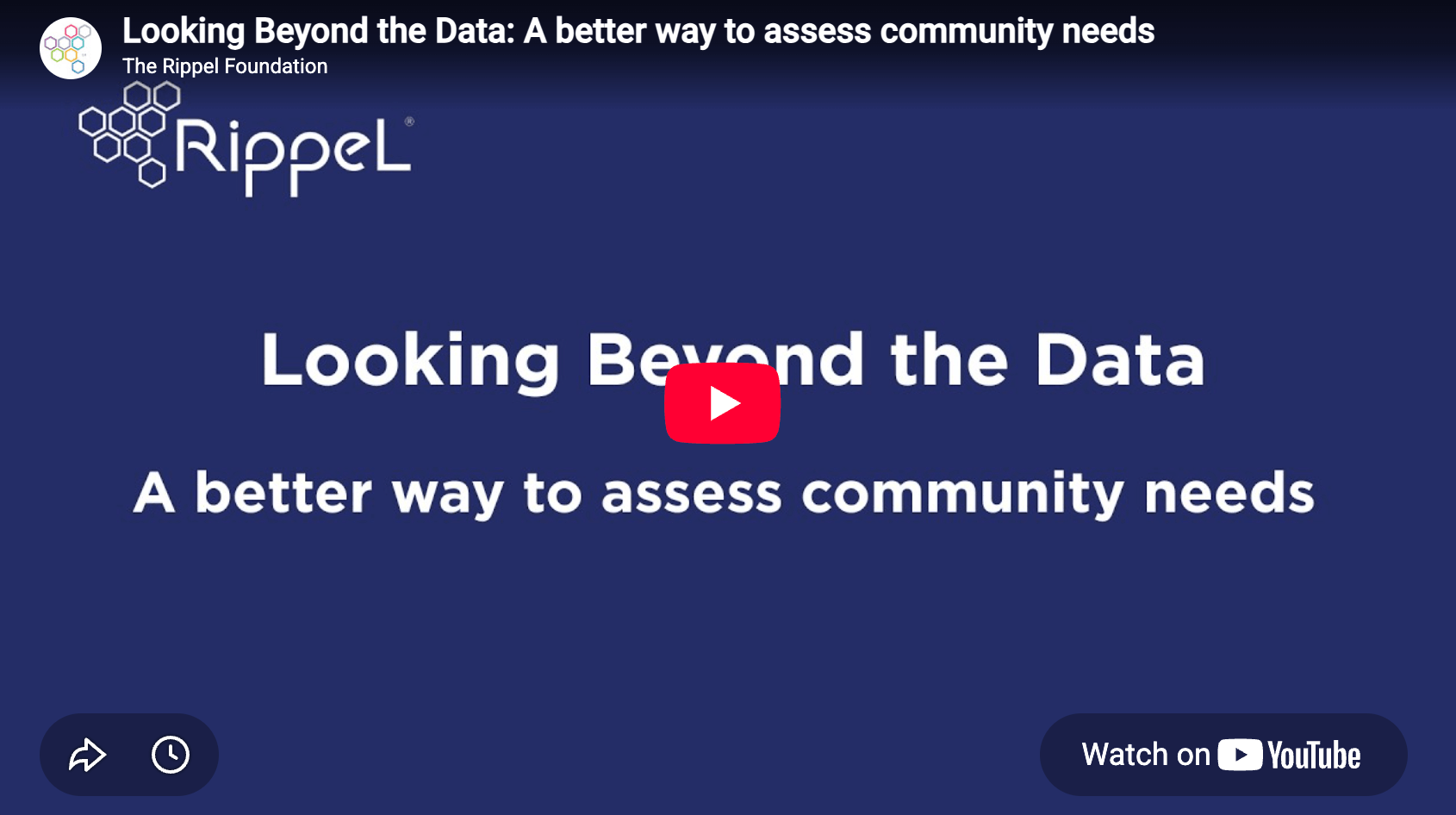 Preview of Looking Beyond the Data: A Better Way to Assess Community Needs