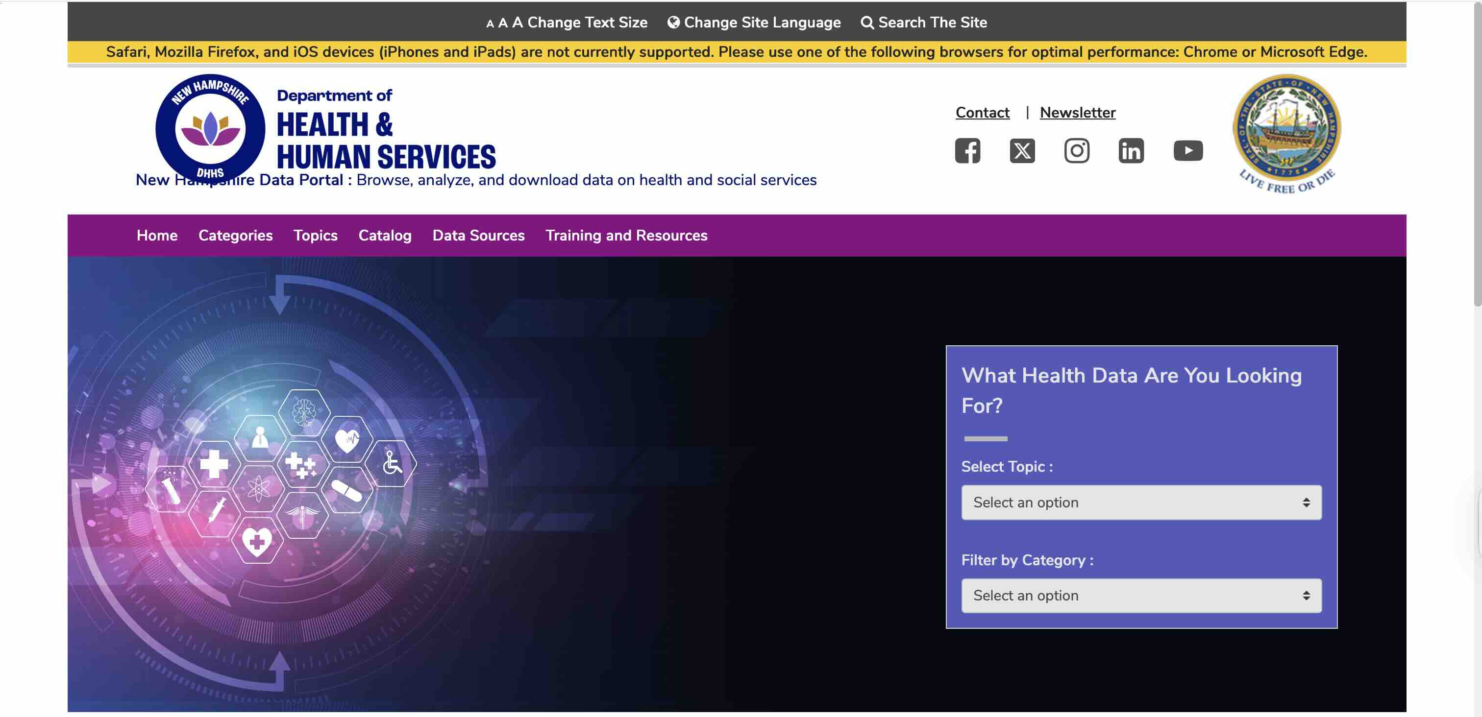 Nh Service NH Health and Human Services Data Portal - Community Commons
