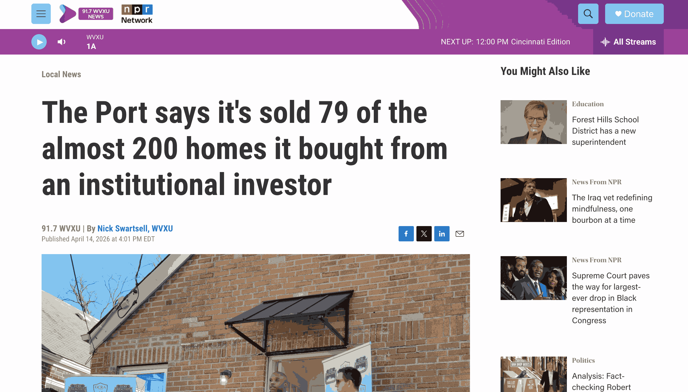 Preview of The Port Says It's Sold 79 Of The Almost 200 Homes It Bought From An Institutional Investor