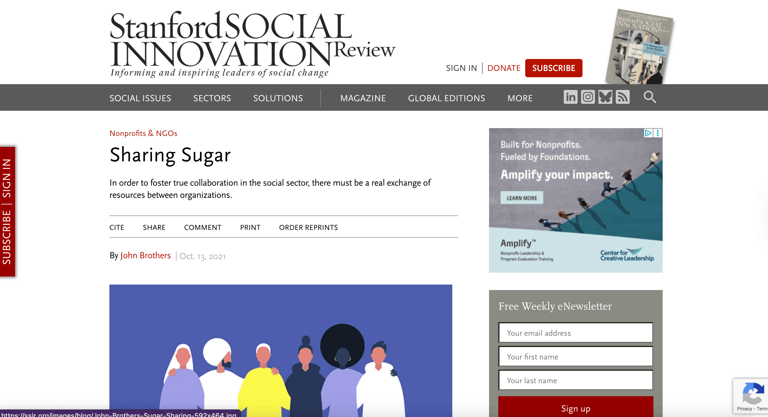 Preview of Sharing Sugar