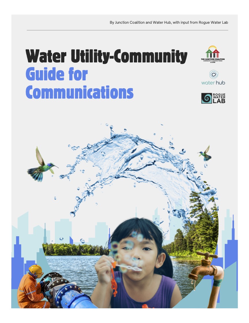 Cover page of Water Utility-Community: Guide for Communications